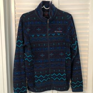 Men Size Small - Columbia zip up fleece